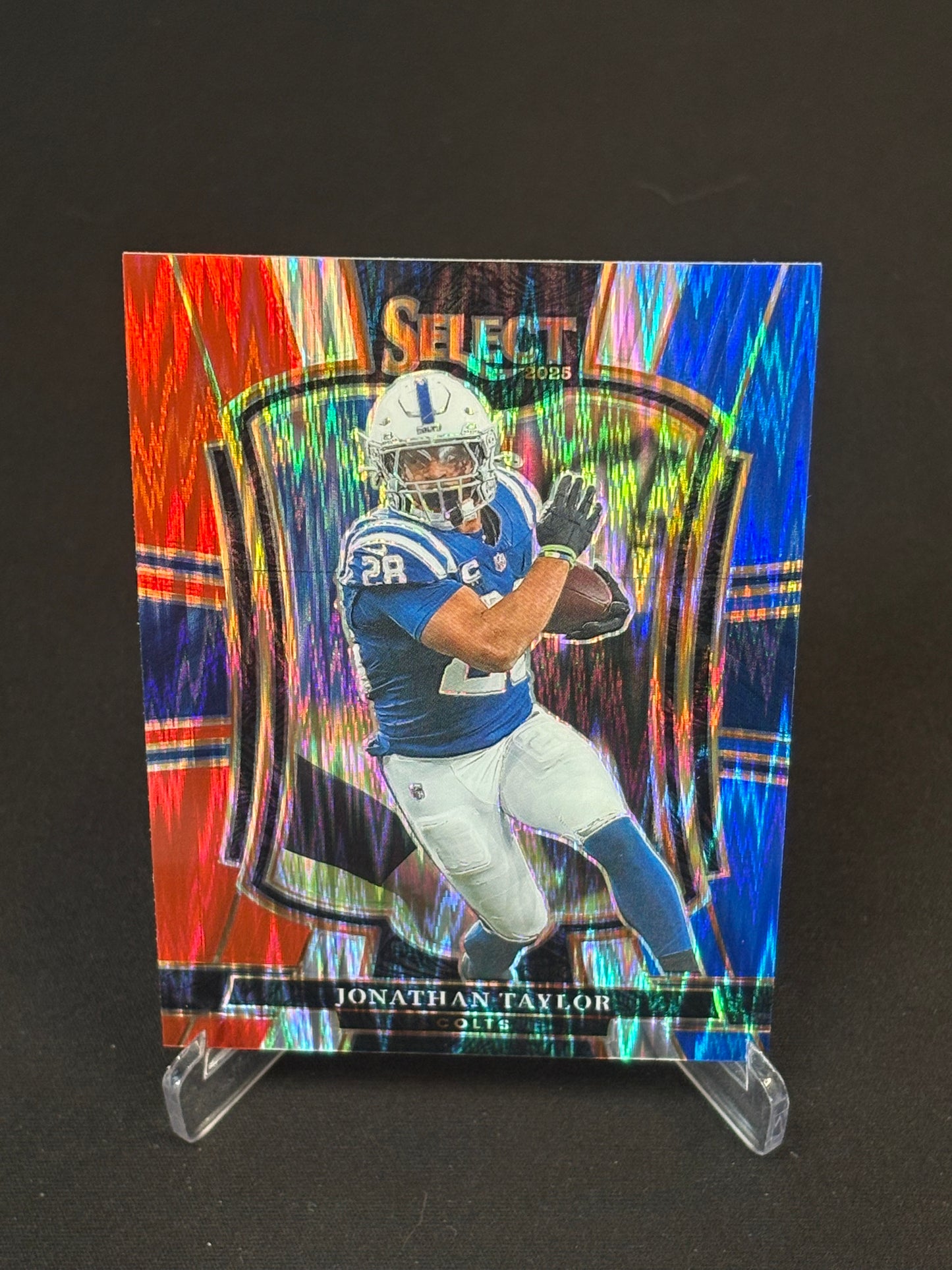 Jonathan Taylor Select 2025 "Blue White Red" Indianapolis Colts