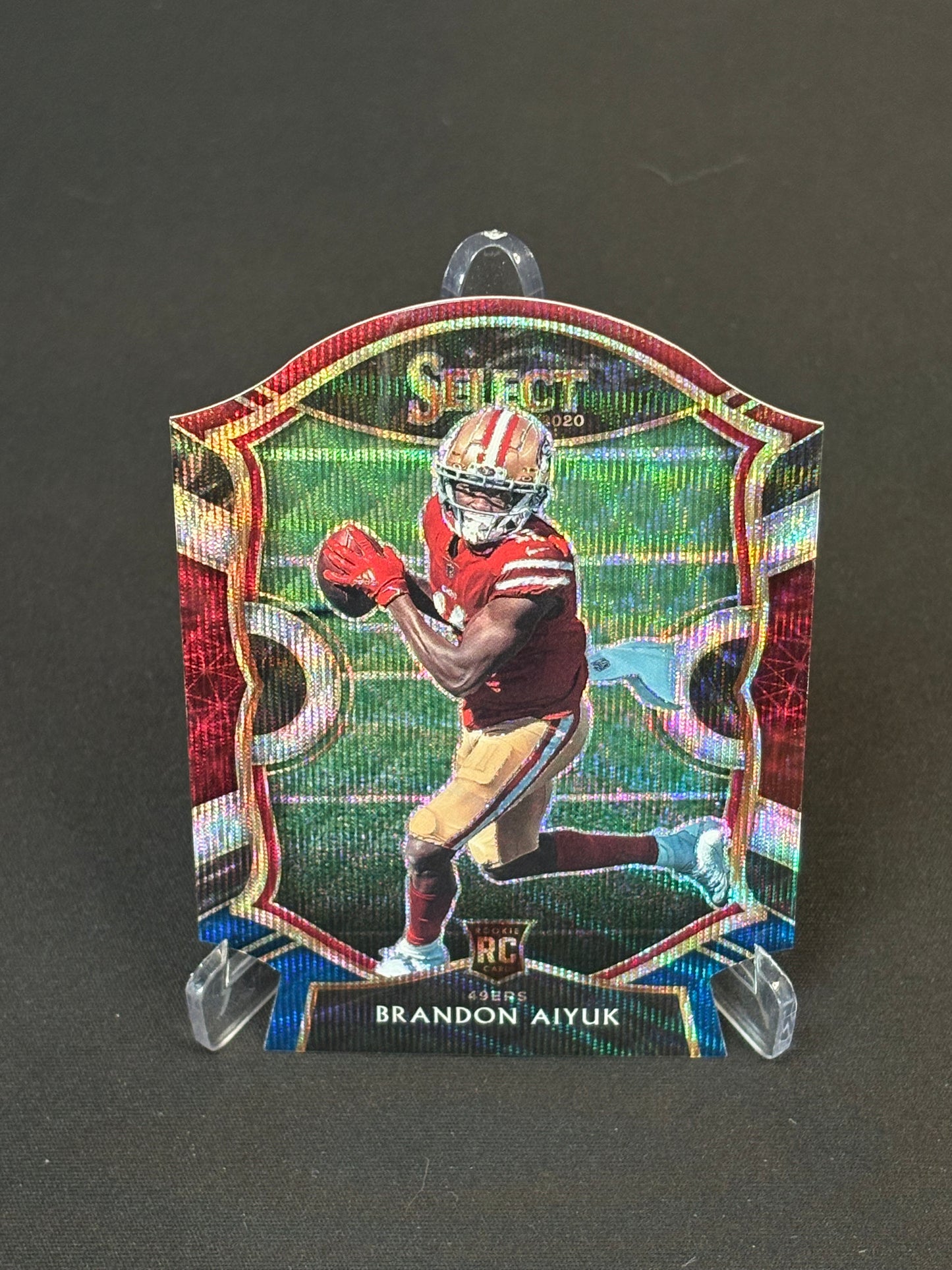 Brandon Aiyuk RC Select 2020 "Blue White Red" San Francisco 49ers