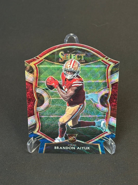Brandon Aiyuk RC Select 2020 "Blue White Red" San Francisco 49ers