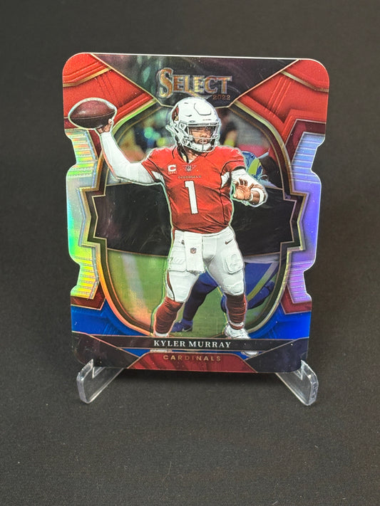 Kyler Murray Select 2022 "Blue White Red Die Cut" Arizona Cardinals