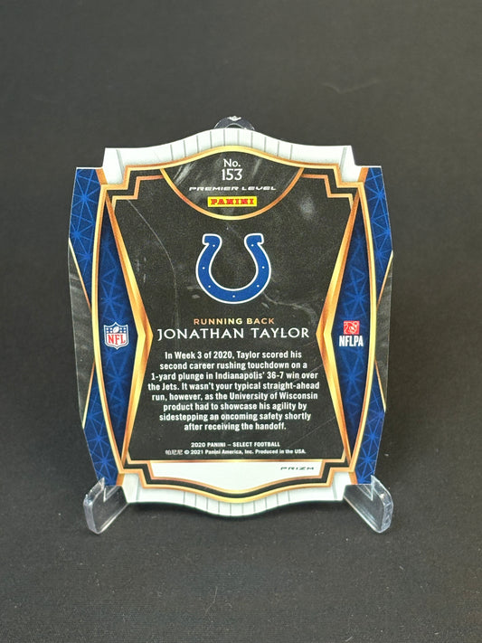 Jonathan Taylor RC 2020 "Green Die-Cut" Indianapolis Colts