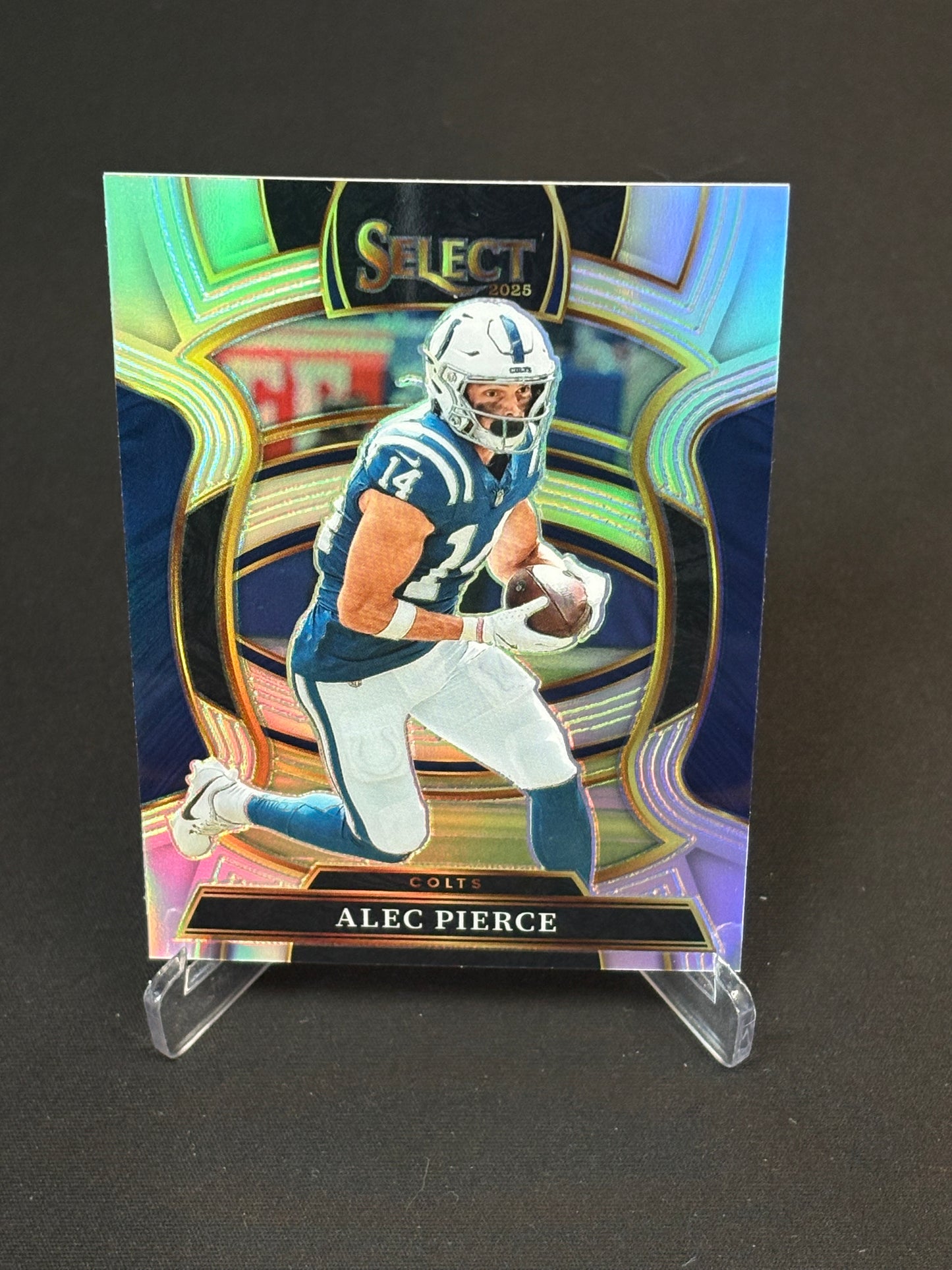 Alec Pierce Select 2025 "Silver" Indianapolis Colts