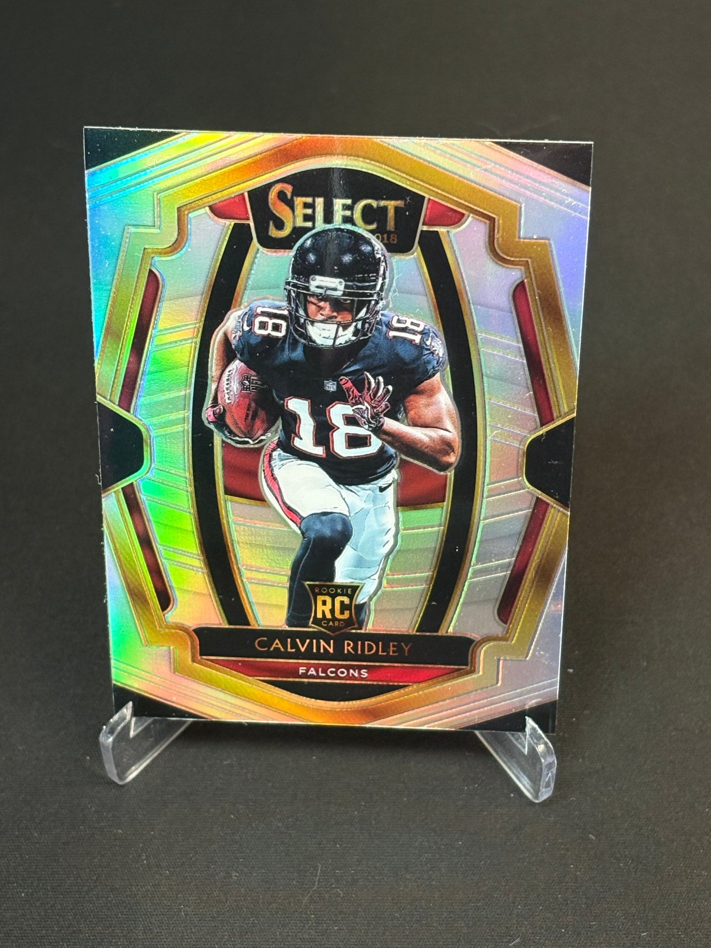 Calvin Ridley RC Select 2018 "Silver" Atlanta Falcons