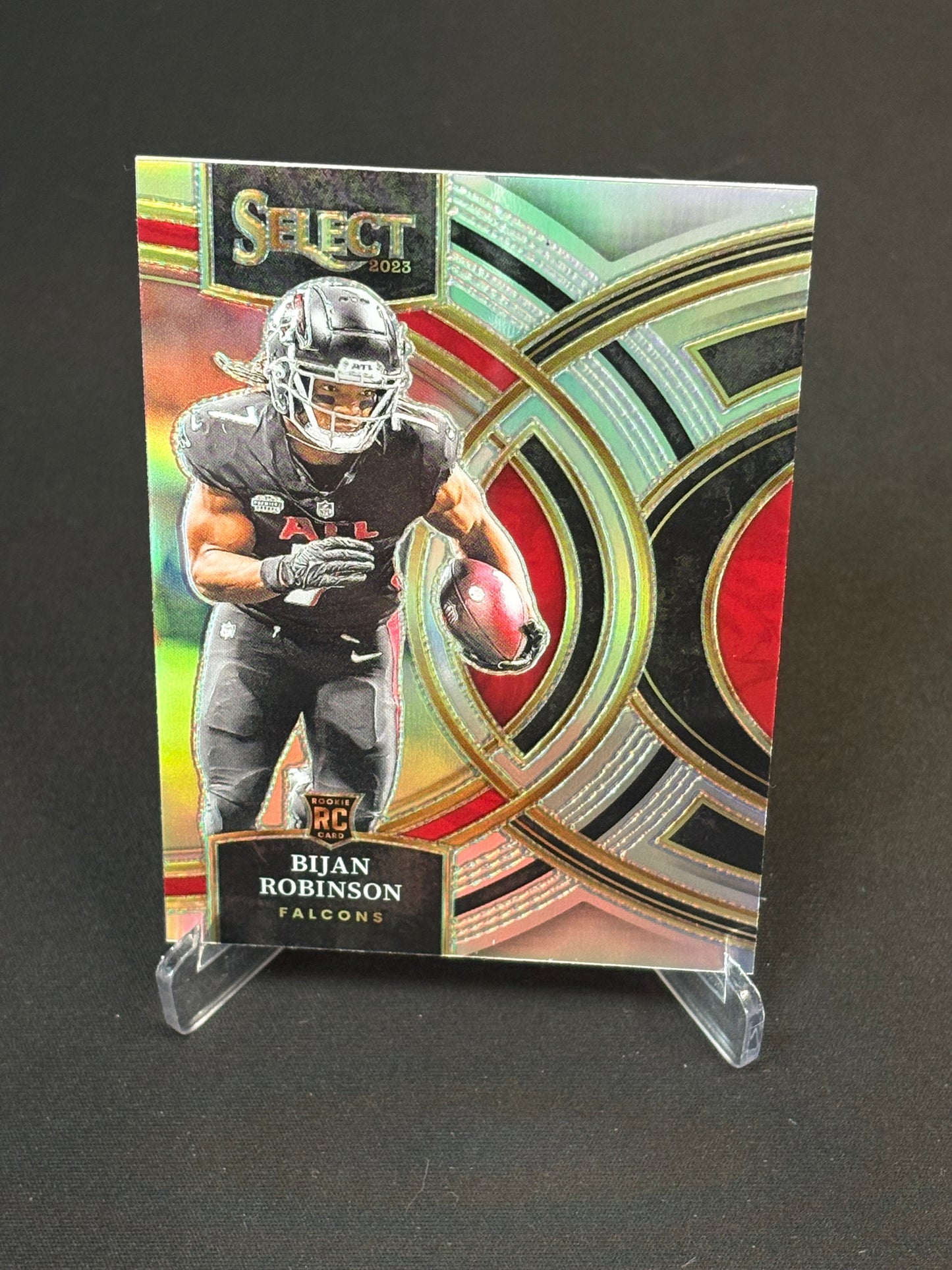 Bijan Robinson RC Select 2023 "Silver" Atlanta Falcons