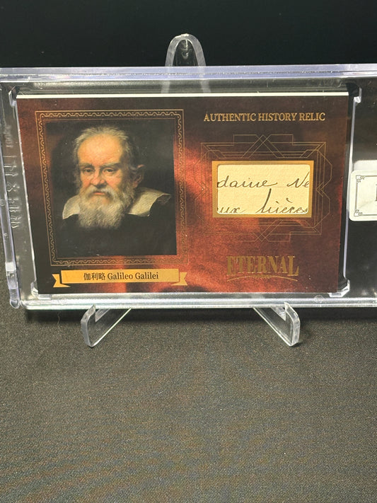 Galileo Galilei Memo 2024 Eternal Cuts "World Celebrities /99"