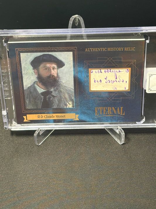 Claude Monet Memo 2024 Eternal Cuts "World Celebrities /75"