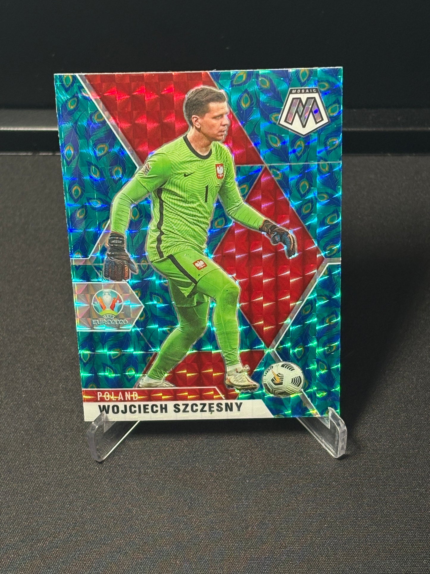 Wojciech Szczesny Mosaic Choice Euro 2020 "Peacock" Pologne
