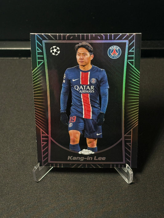 Kang-in Lee Chrome UCC 2025 "Shadow Etch" PSG