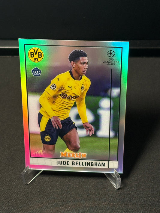 Jude Bellingham RC Topps Merlin 2020 "Refractor" B.Dortmund