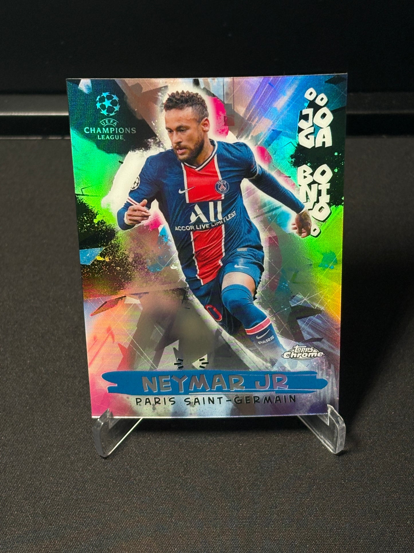 Neymar Jr Topps Chrome 2021 "Joga Bonito" PSG