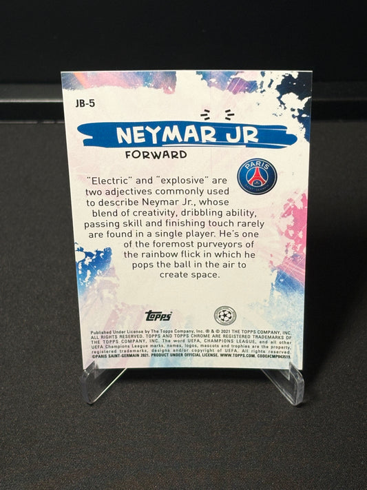 Neymar Jr Topps Chrome 2021 "Joga Bonito" PSG