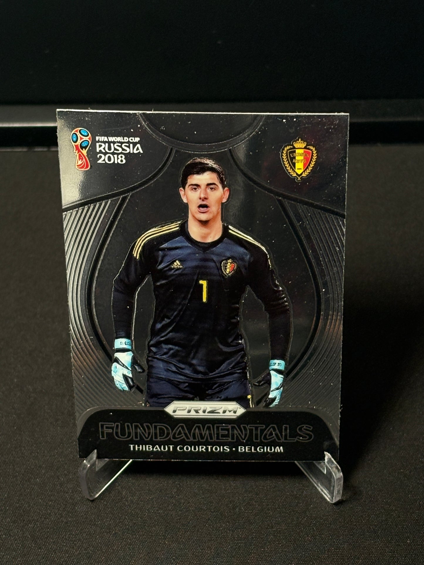 Thibaut Courtois Panini Prizm World Cup 2018 "Fundamentals" Belgique