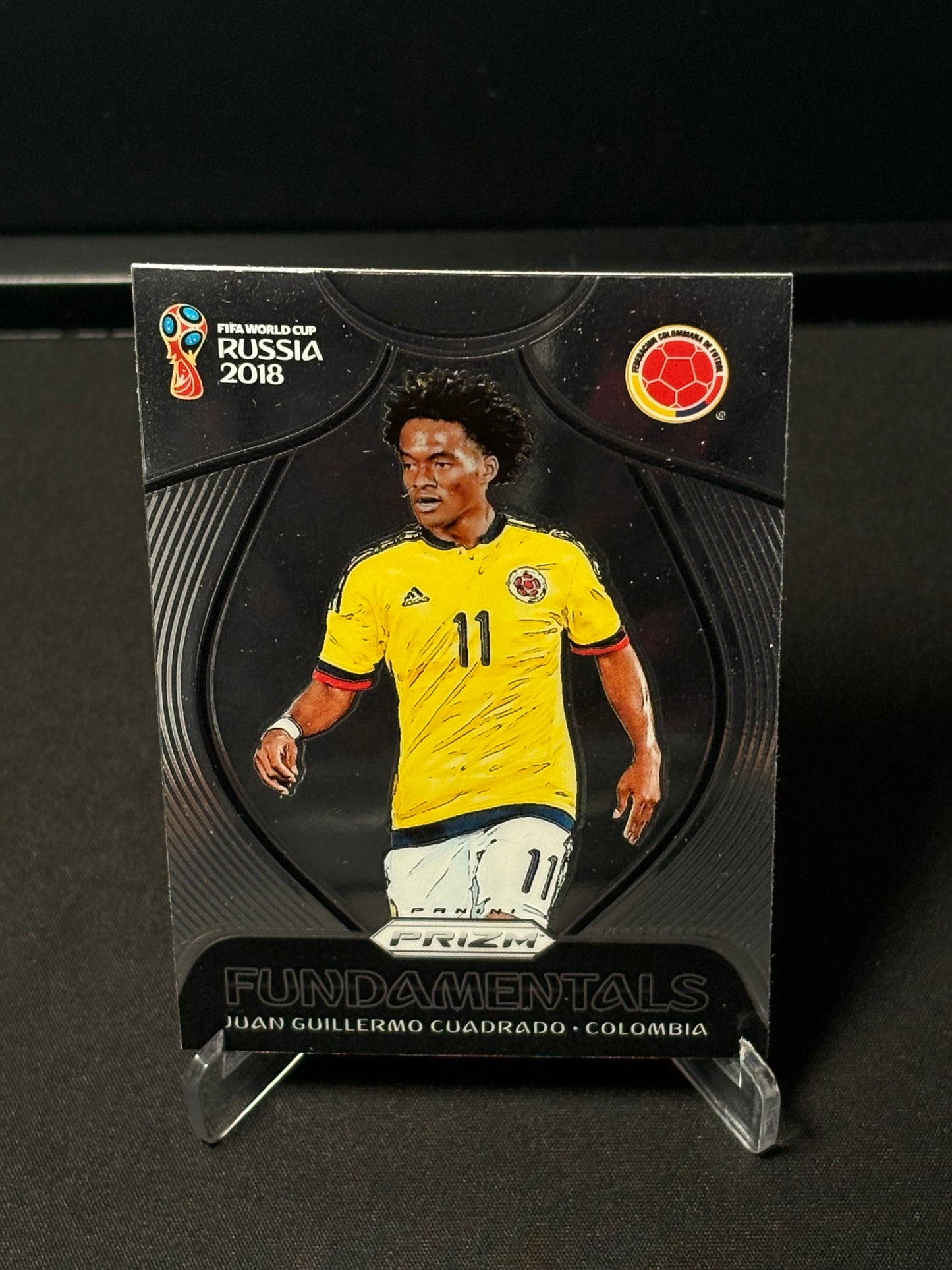 Juan Guillermo Cuadrado Panini Prizm World Cup 2018 "Fundamentals" Colombie