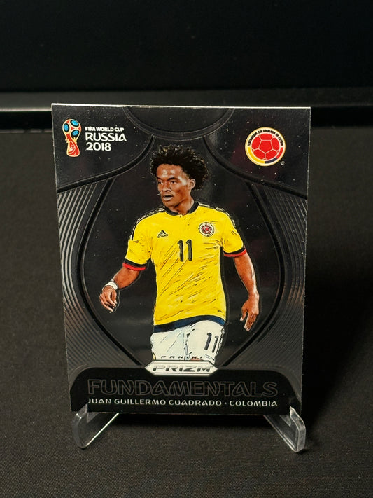Juan Guillermo Cuadrado Panini Prizm World Cup 2018 "Fundamentals" Colombie