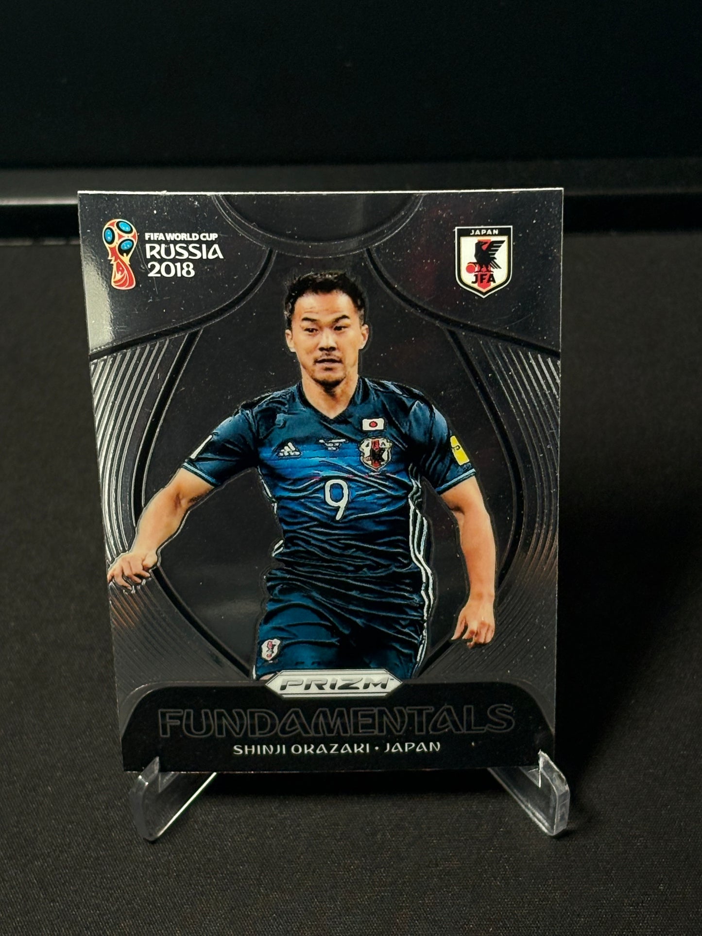 Shinji Okazaki Panini Prizm World Cup 2018 "Fundamentals" Japon