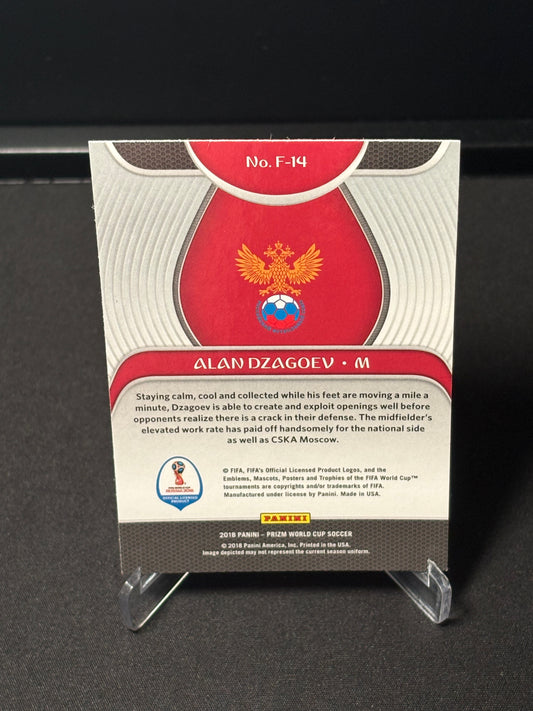 Alan Dzagoev Panini Prizm World Cup 2018 "Fundamentals" Russie