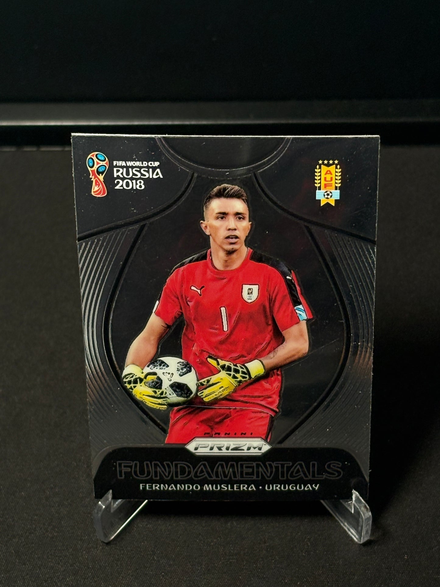 Fernando Muslera Panini Prizm World Cup 2018 "Fundamentals" Uruguay