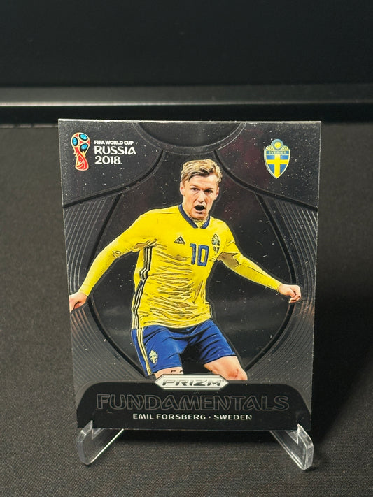 Emil Forsberg Panini Prizm World Cup 2018 "Fundamentals" Suède