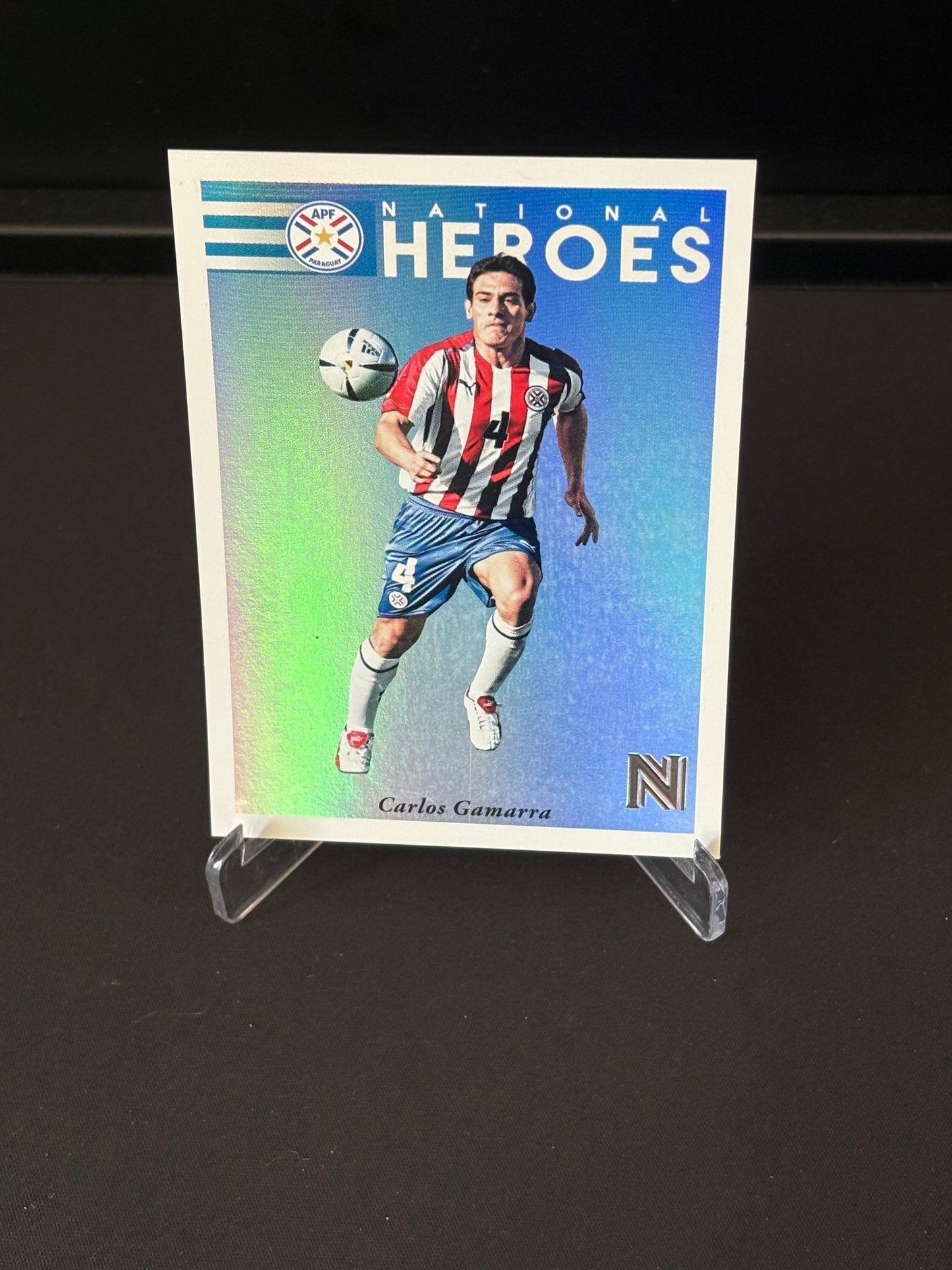 Carlos Gamarra Panini Nobility 2017 "National Heroes" Paraguay