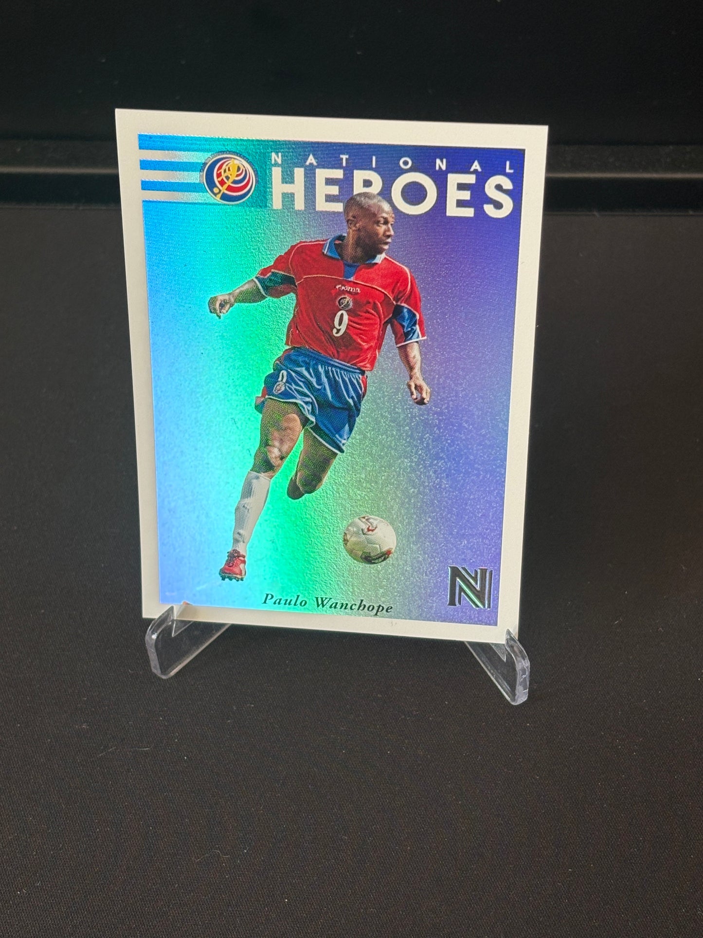 Paulo Wanchope Panini Nobility 2017 "National Heroes" Costa Rica