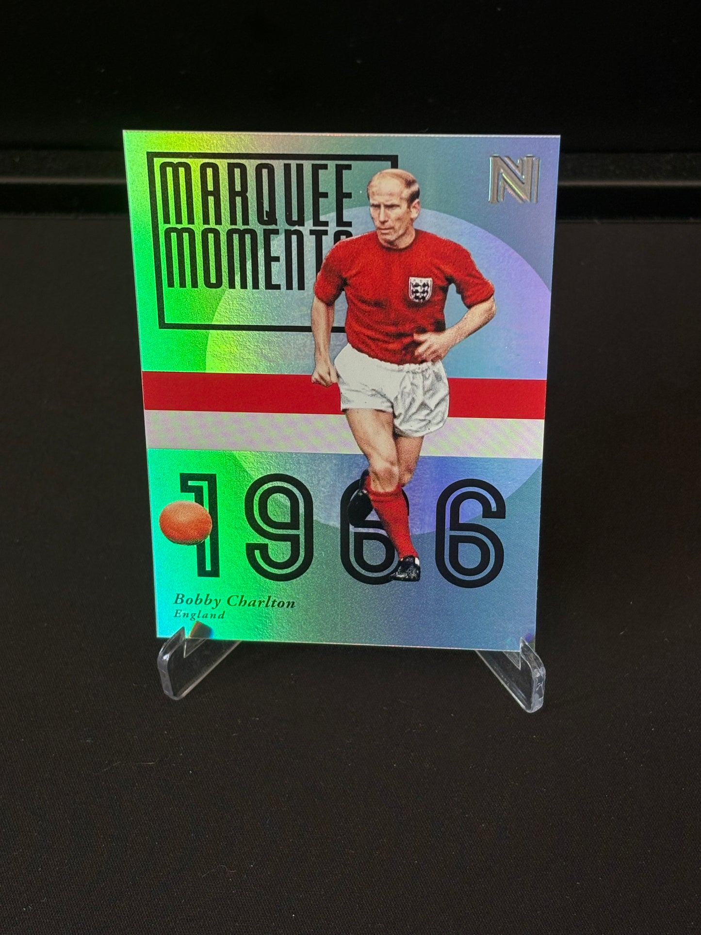 Bobby Charlton Panini Nobility 2017 "Marquee Moments" Angleterre