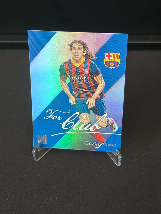 Carles Puyol Panini Nobility 2017 "For Club" Barcelone