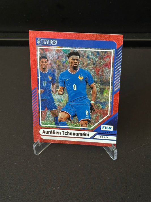 Aurélien Tchouaméni Panini Donruss 24/25 "Red /99" France