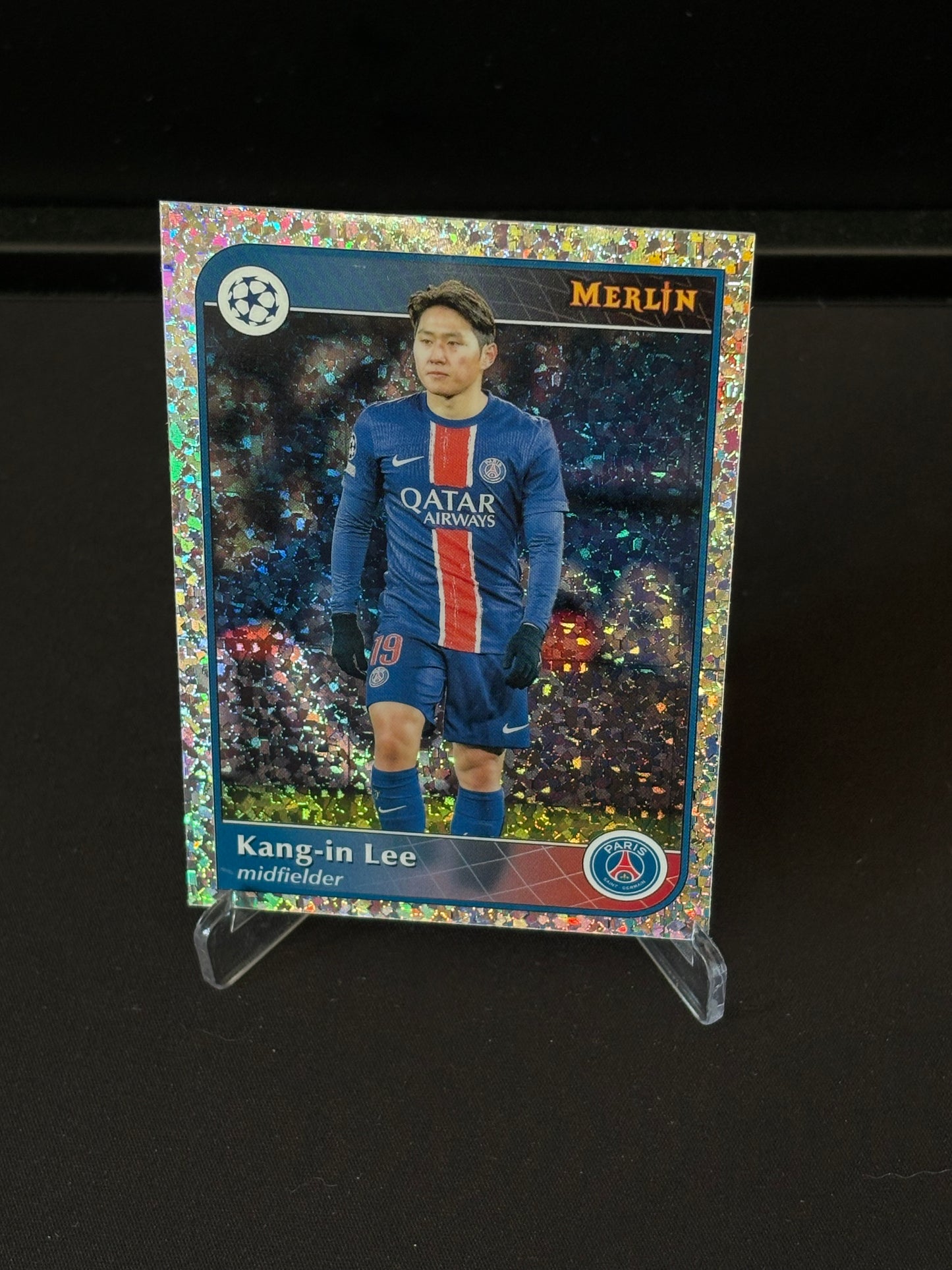 Kang-in Lee Topps Merlin "Mini Diamonds" PSG