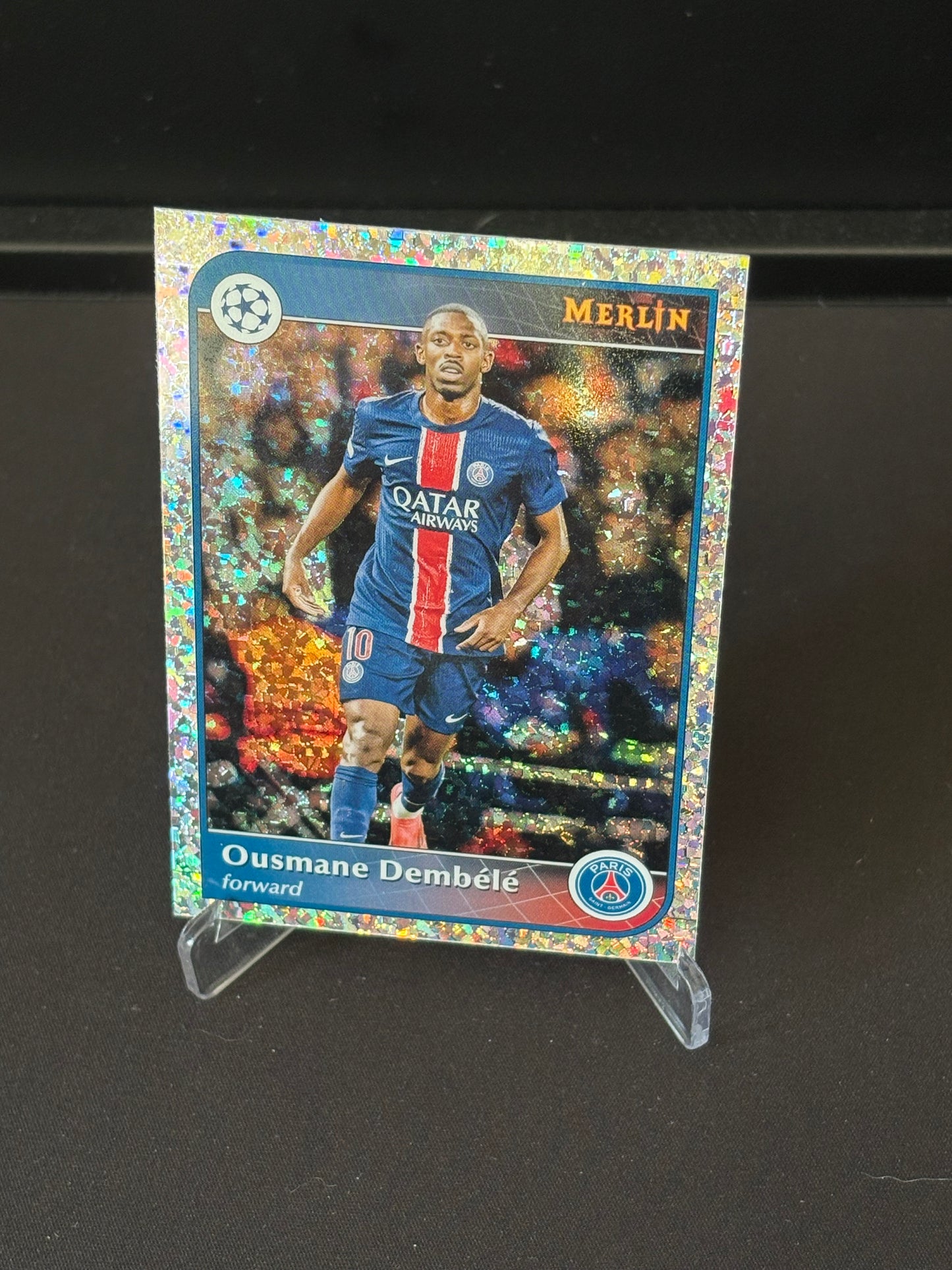 Ousmane Dembélé Topps Merlin "Mini Diamonds" PSG