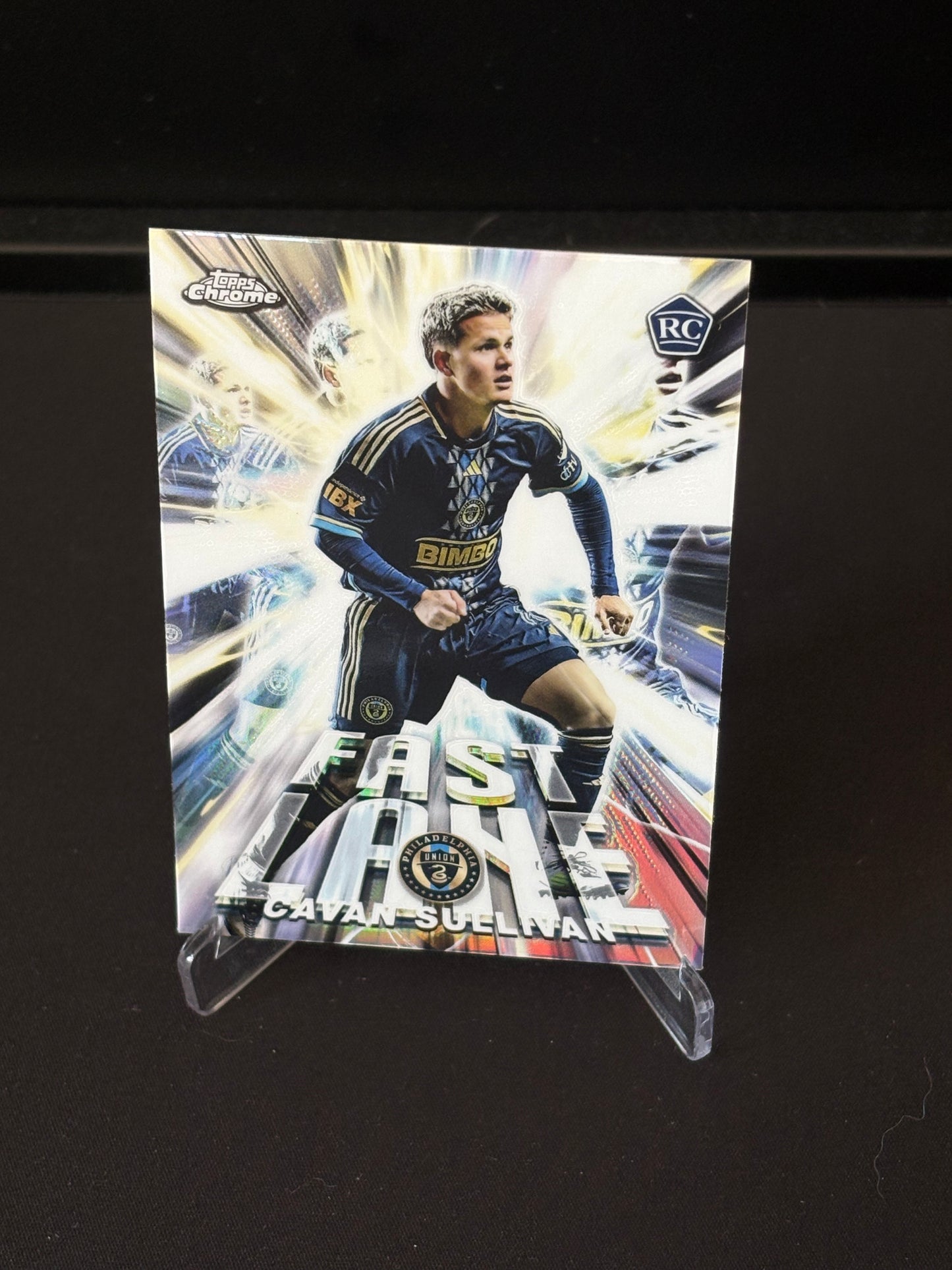 Cavan Sullivan RC Topps MLS "Fast Lane" Philadelphia Union