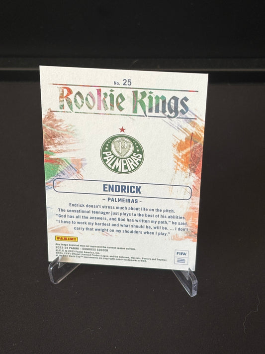 Endrick RC Panini Donruss 23/24 "Rookie Kings Bronze" Palmeiras