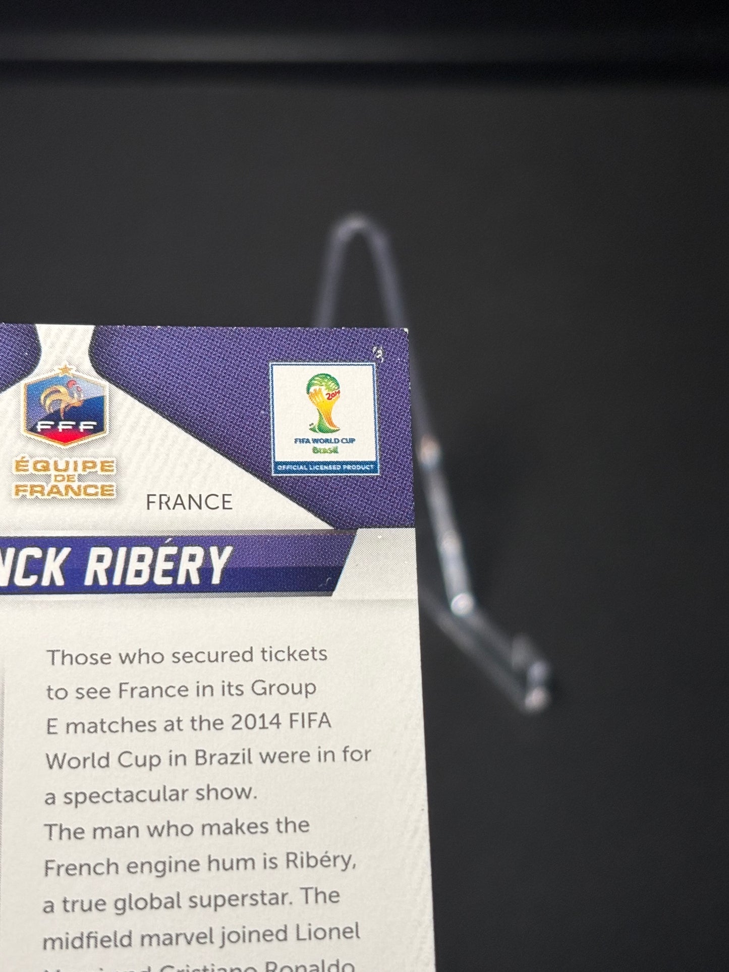Franck Ribery Panini Prizm World Cup 2014 "Base" France