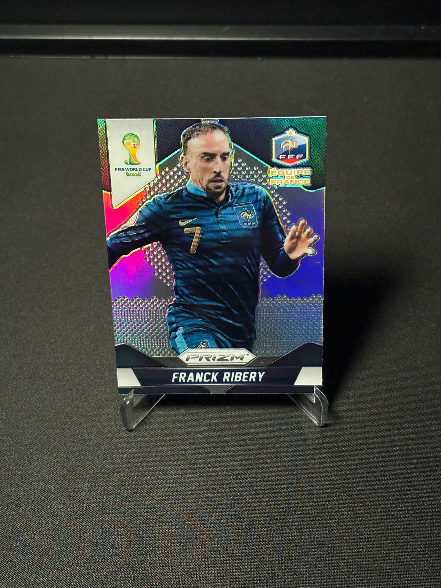 Franck Ribery Panini Prizm World Cup 2014 "Refractor" France