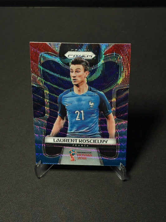Laurent Koscielny Panini Prizm World Cup 2018 "Blue White Red" France