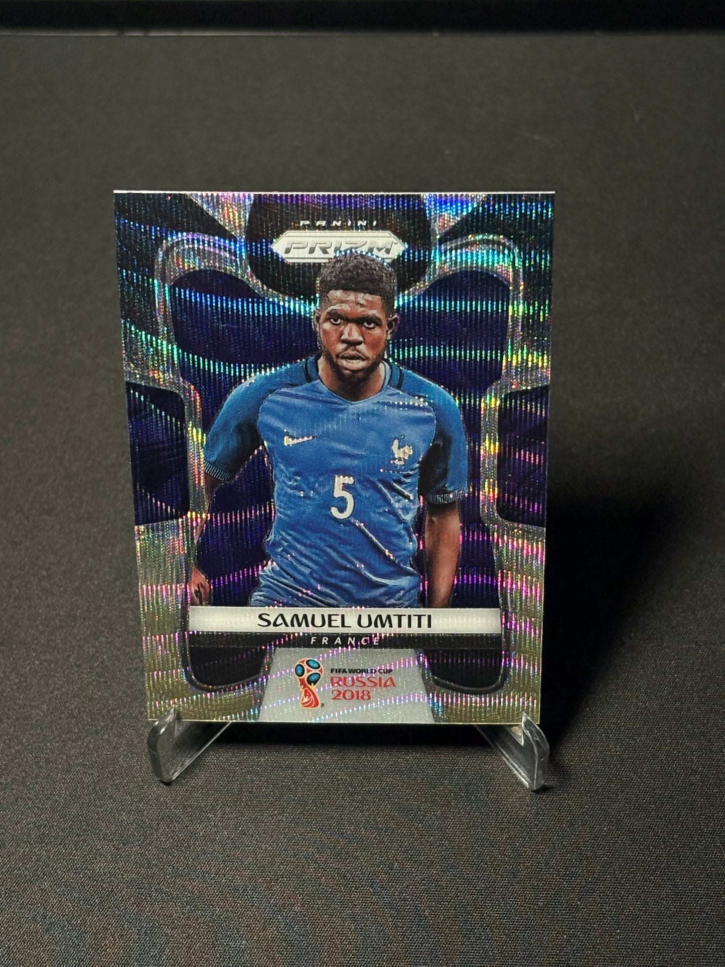 Samuel Umtiti Panini Prizm World Cup 2018 "Black and Gold" France