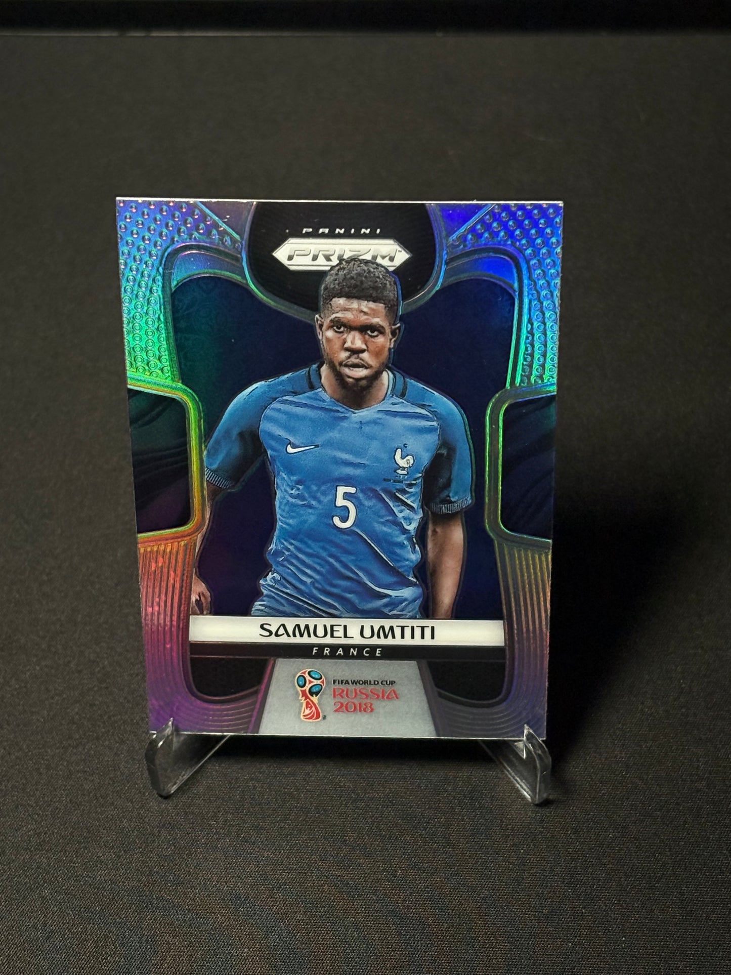 Samuel Umtiti Panini Prizm World Cup 2018 "Silver" France