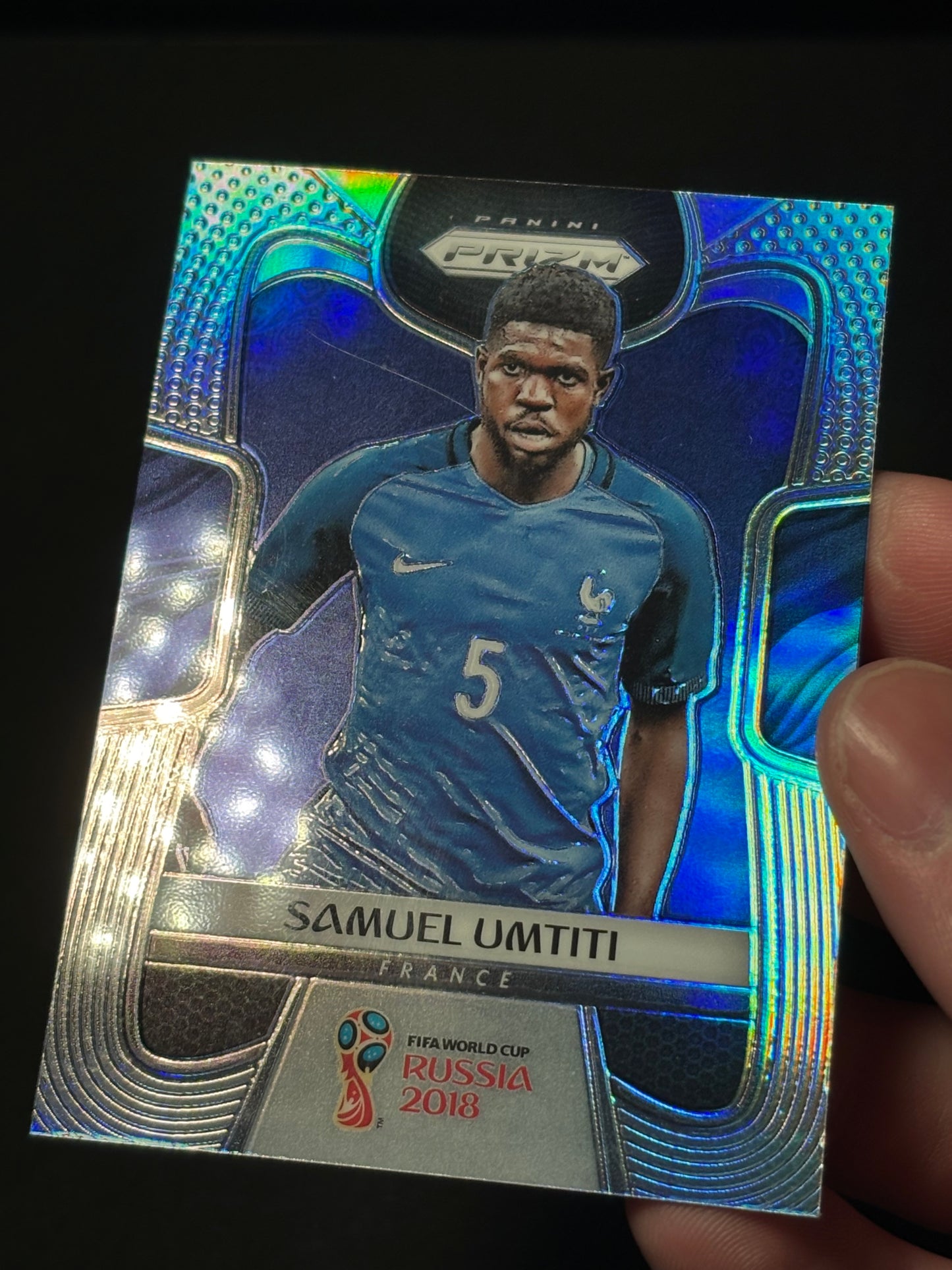 Samuel Umtiti Panini Prizm World Cup 2018 "Silver" France