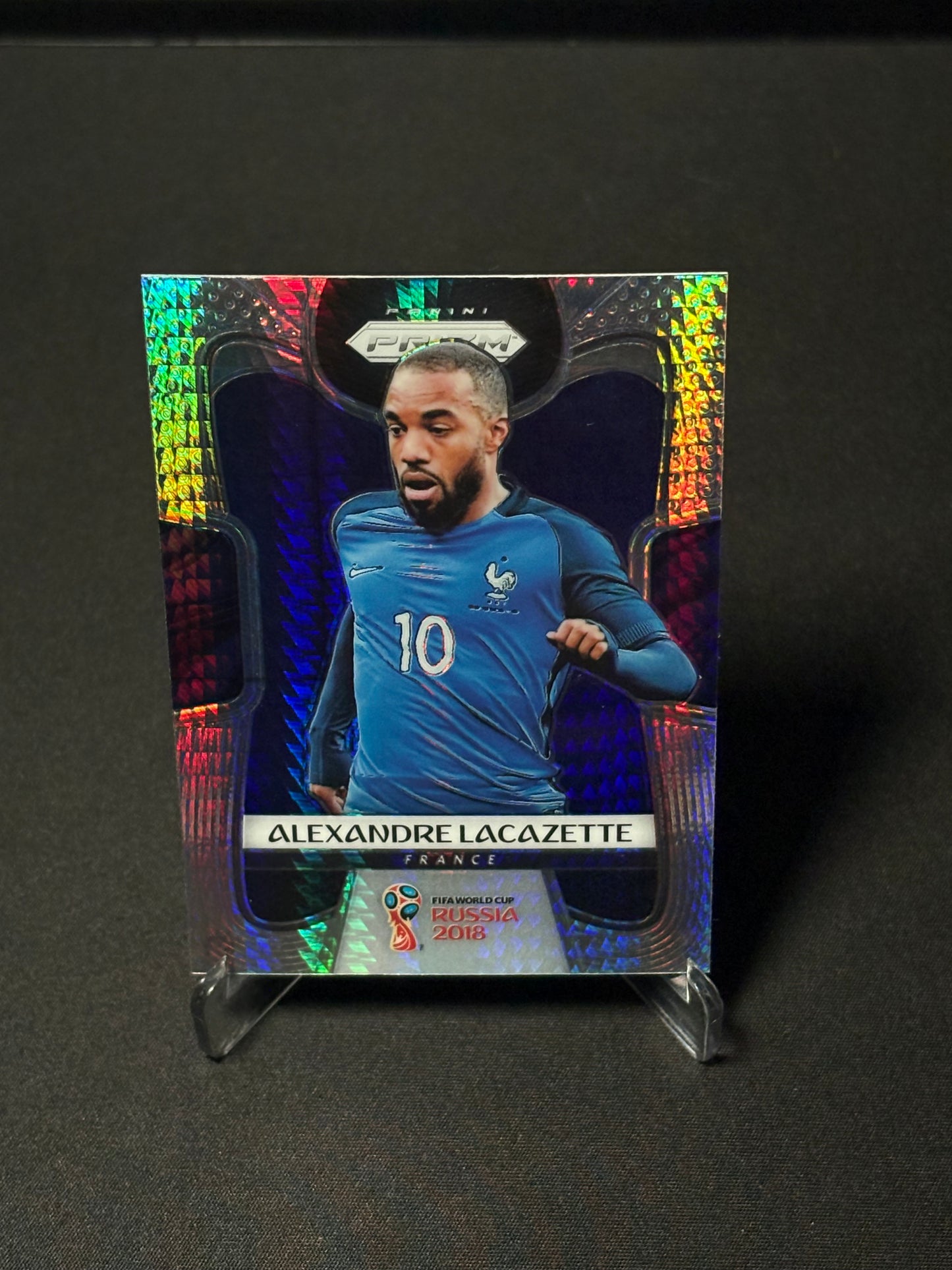 Alexandre Lacazette Panini Prizm World 2018 "Hyper" France