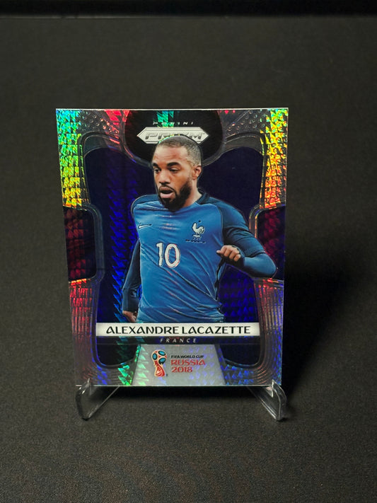 Alexandre Lacazette Panini Prizm World 2018 "Hyper" France
