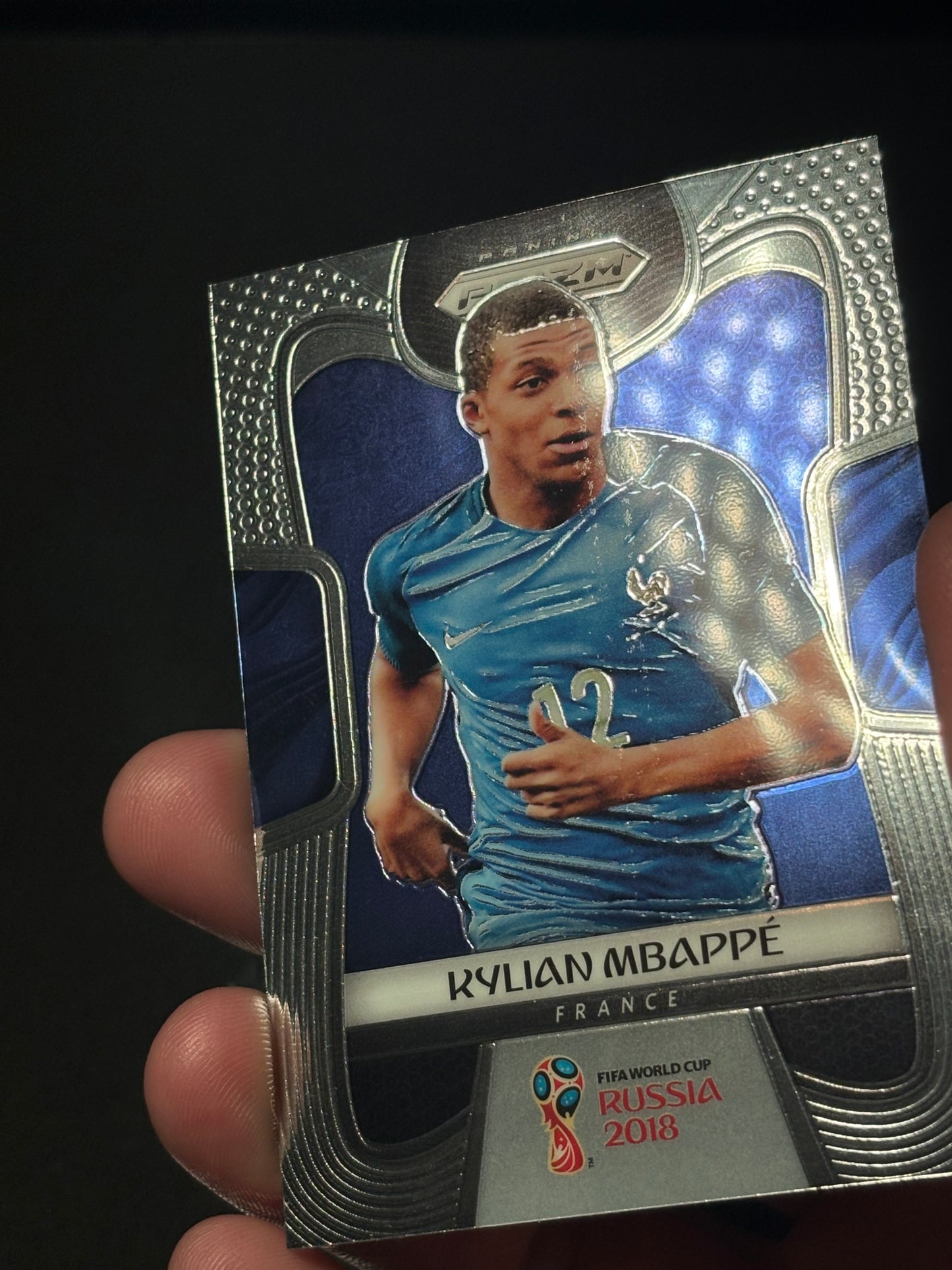 Kylian Mbappe RC Panini Prizm World Cup 2018 "Base" Fance #2