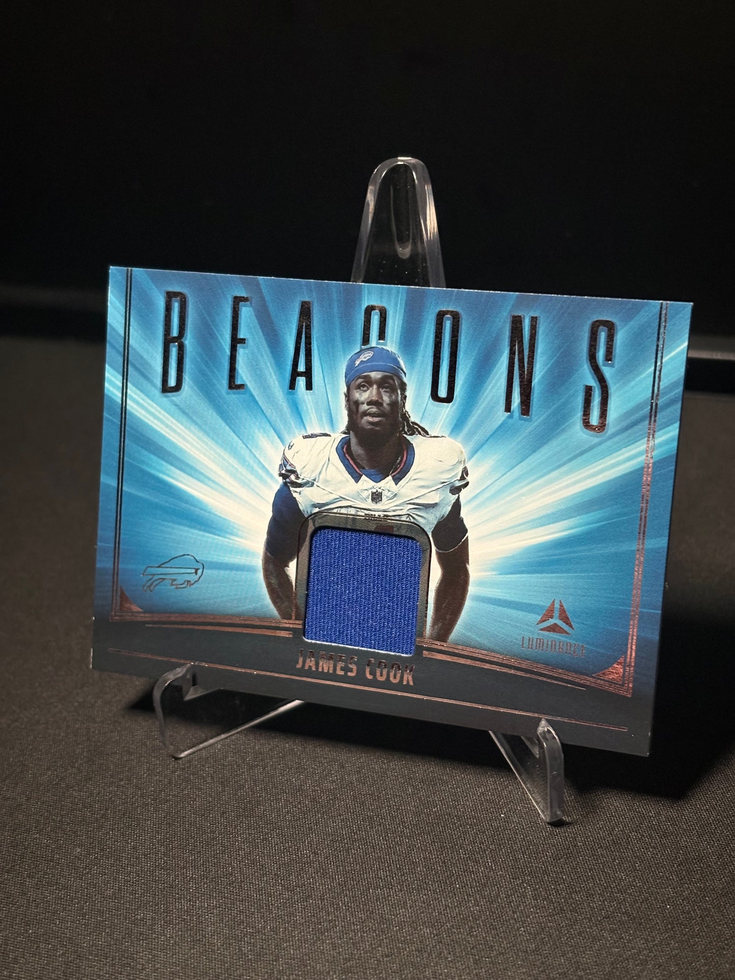 James Cook Panini Luminance "Beacons" Buffalo Bills