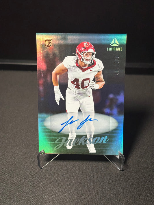 Landon Jackson RC Panini Luminance "Auto /700" Buffalo Bills