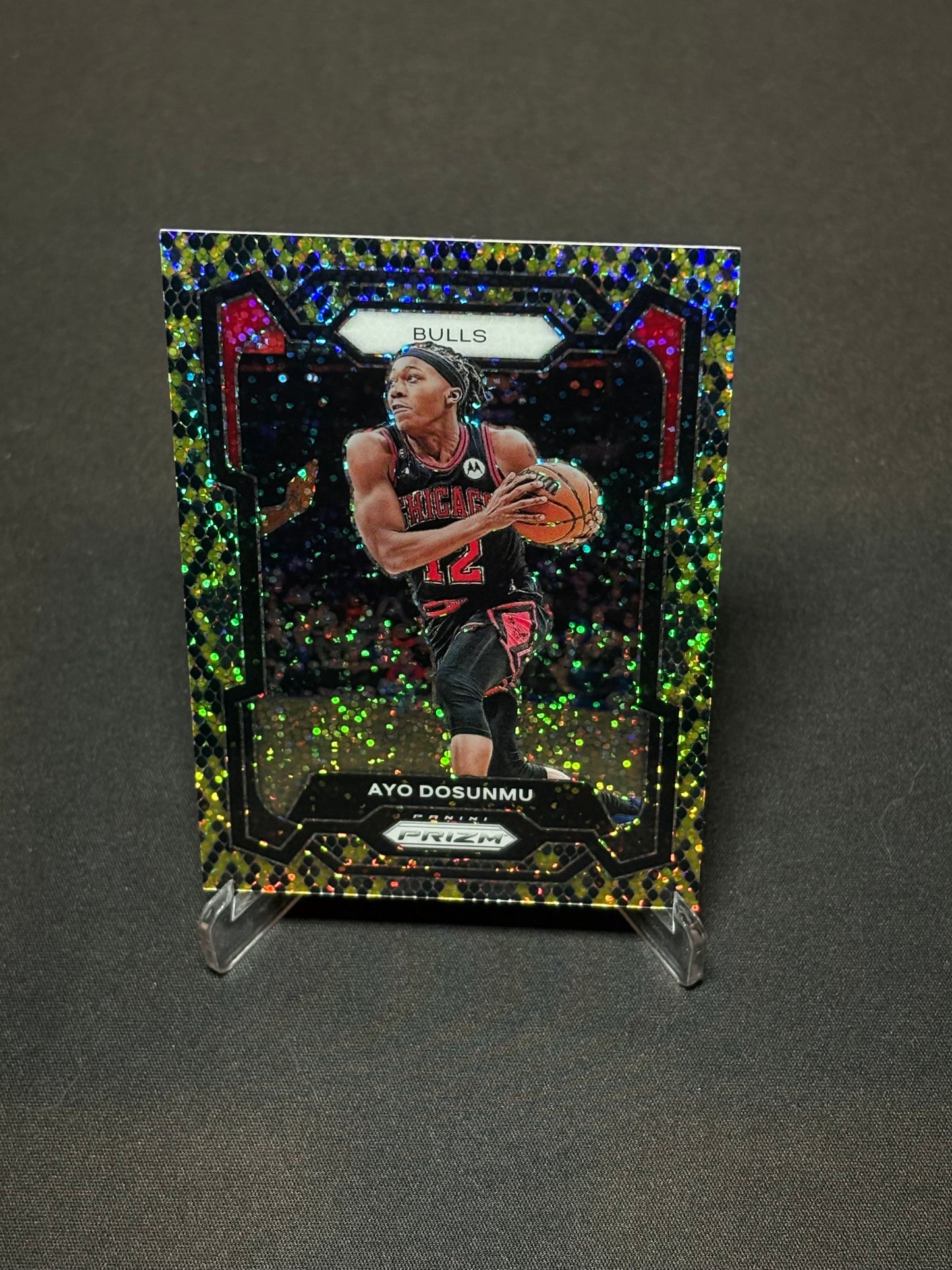 Ayo Dosunmu Panini Prizm 2023 "King Snake" Chicago Bulls