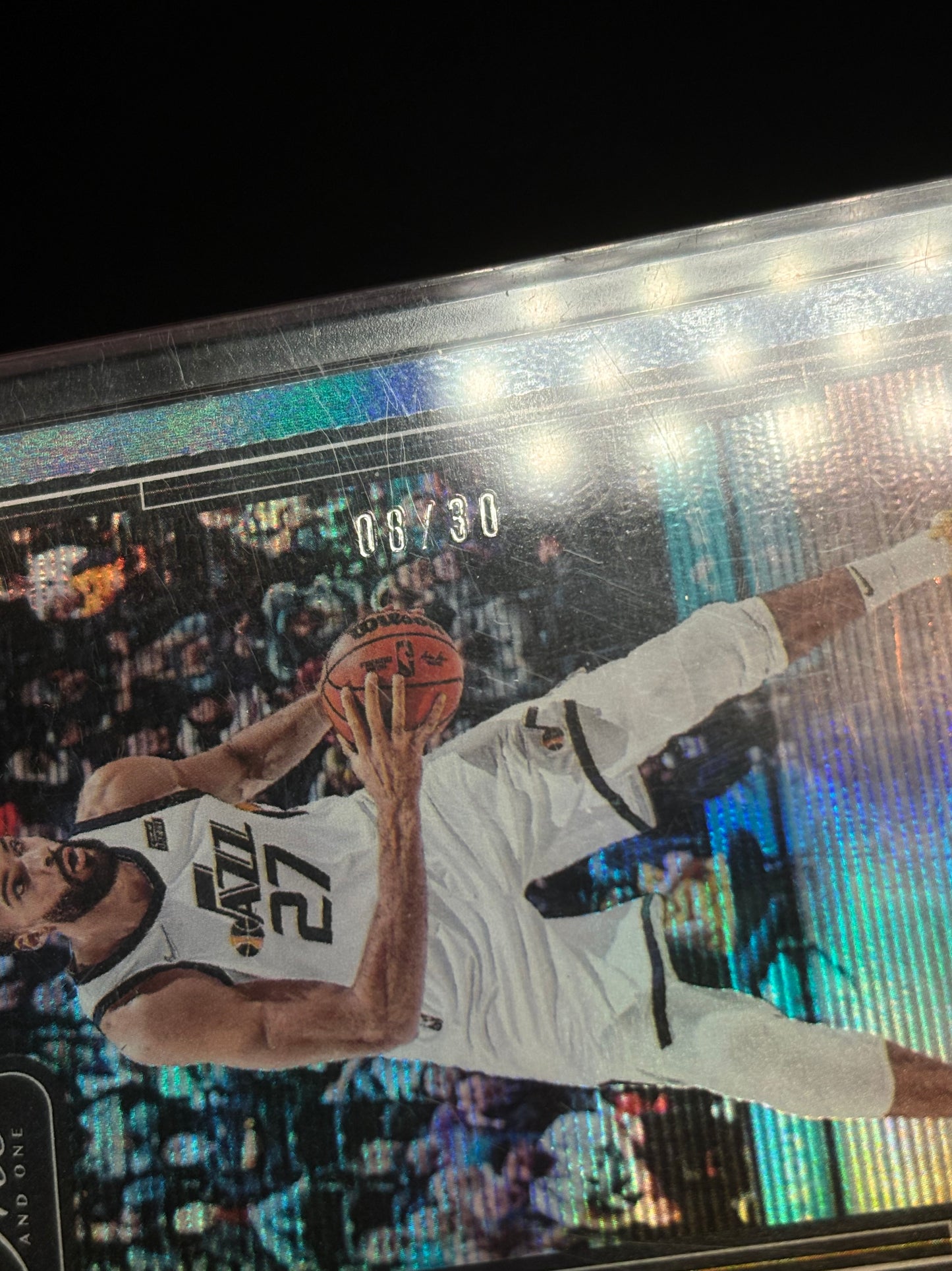 Rudy Gobert Panini One and One 2021-22 "Blue /30" Utah Jazz