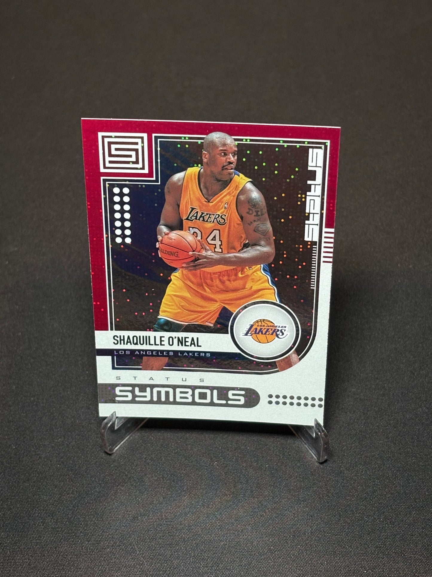 Shaquille O'Neal Panini Status 2019-20 "Red Status Symbols" L.A Lakers