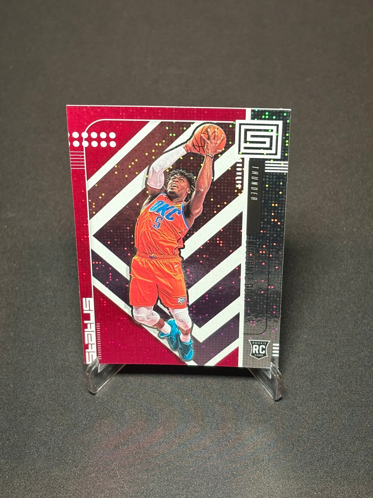 Luguentz Dort RC Panini Status 2019-20 "Red Parallel" OKC
