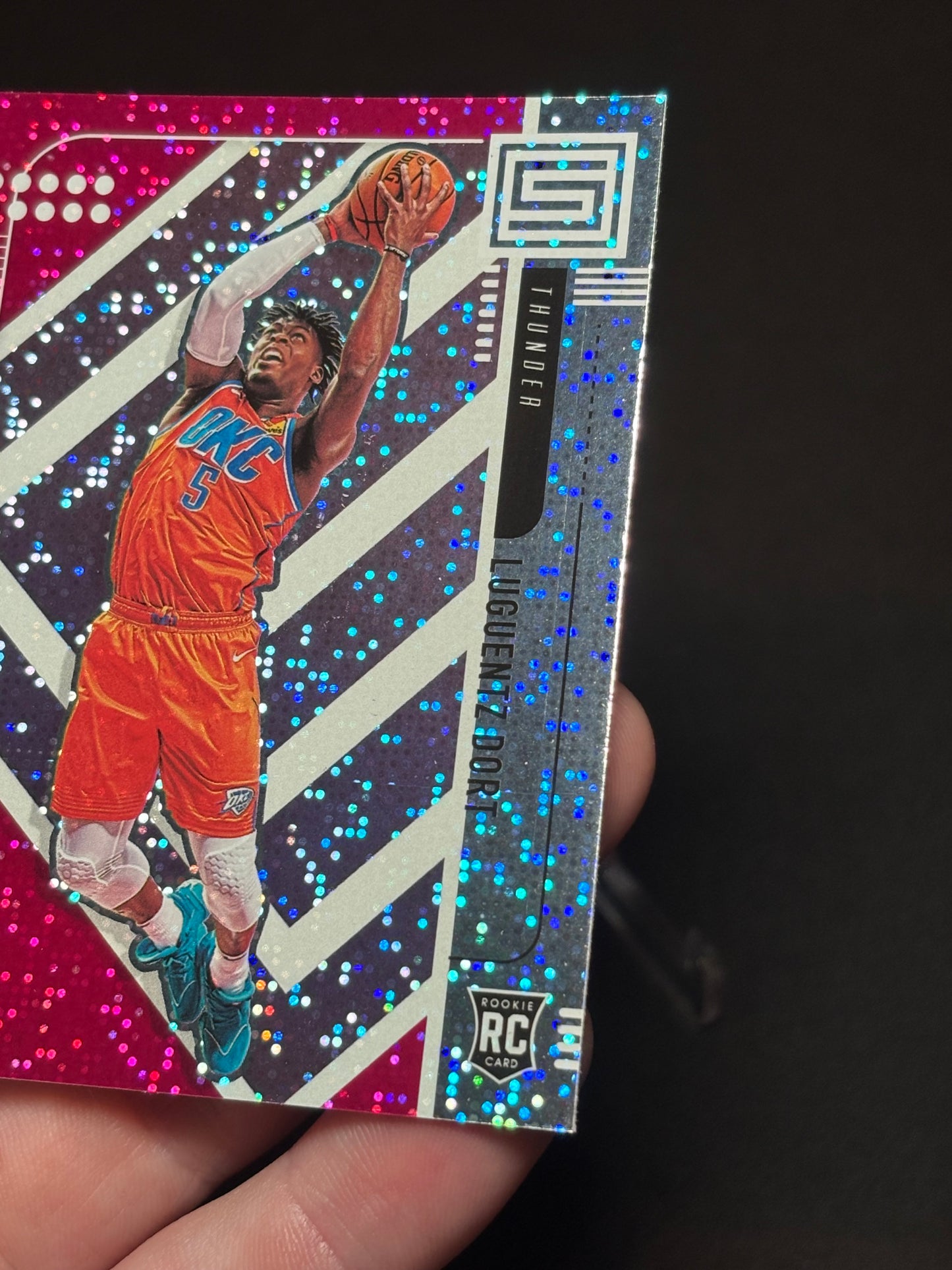 Luguentz Dort RC Panini Status 2019-20 "Red Parallel" OKC