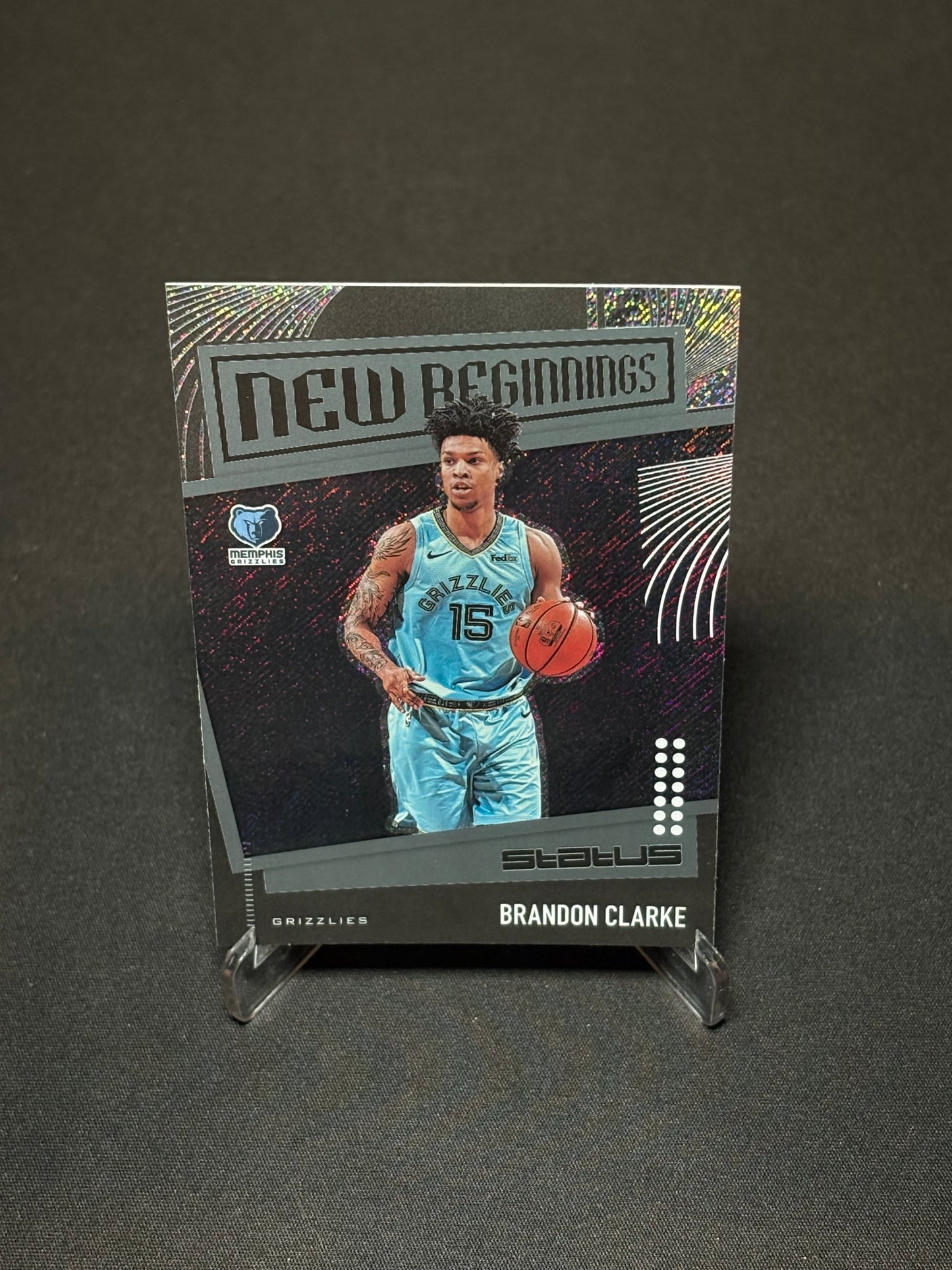 Brandon Clarke RC Panini Status 2019-20 "New Beginnings" Memphis Grizzlies