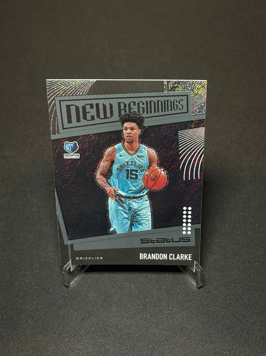 Brandon Clarke RC Panini Status 2019-20 "New Beginnings" Memphis Grizzlies