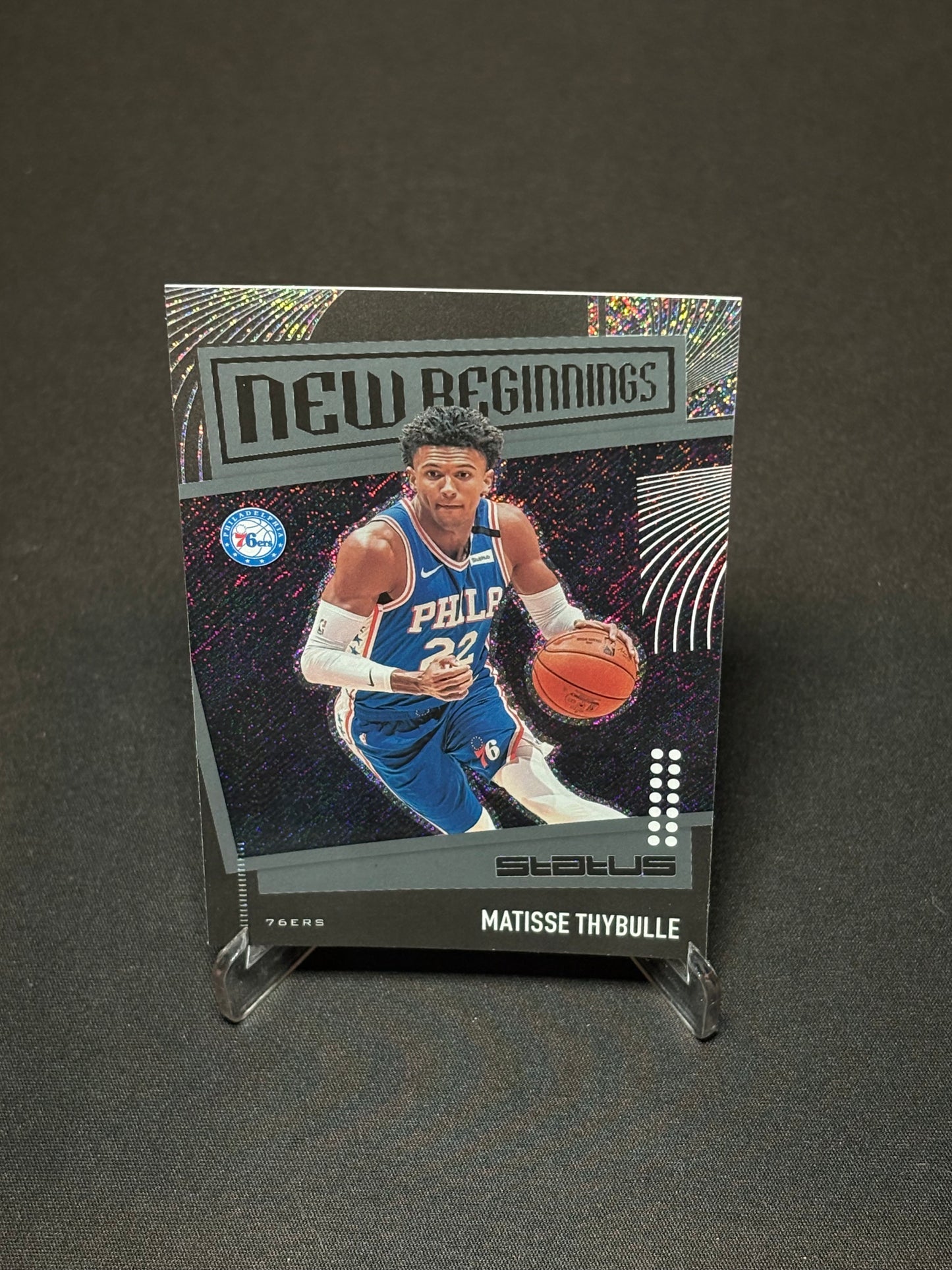 Matisse Thybulle RC Panini Status 2019-20 "New Beginnings" Philadelphia 76ers